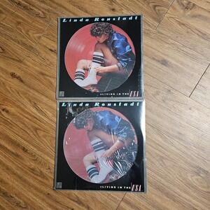 Lot of 2 Linda Ronstadt – Living In The USA 1978 DP 401‎ Ltd Picture Disc Sealed